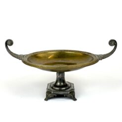 Senovinis "WMF" žalvario ir sidabruoto metalo indas 29,5x42x22 cm