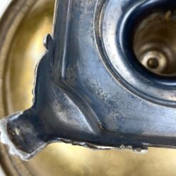 Senovinis “WMF” žalvario ir sidabruoto metalo indas 29,5x42x22 cm