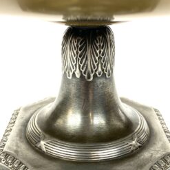 Senovinis “WMF” žalvario ir sidabruoto metalo indas 29,5x42x22 cm