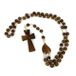 Ilgas medinis rožančius 2,5x7,5x128 cm