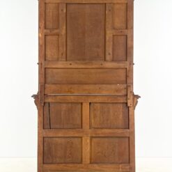 Ąžuolinis drožinėtas dviejų dalių bufetas 59,5×118,5×224,5 cm