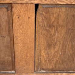 Ąžuolinis drožinėtas dviejų dalių bufetas 59,5×118,5×224,5 cm