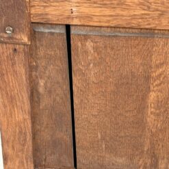 Ąžuolinis drožinėtas dviejų dalių bufetas 59,5×118,5×224,5 cm