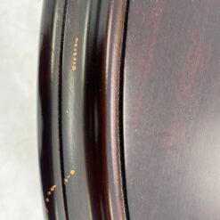 Išskleidžiamas raudonmedžio valgomojo stalas 100×179(+45)x77 cm