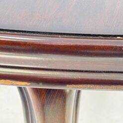 Išskleidžiamas raudonmedžio valgomojo stalas 100×179(+45)x77 cm