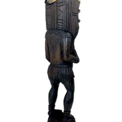 Medinė Tiki statula 12x14x58 cm