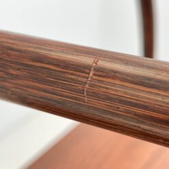 Vintažinio stiliaus pastatoma lentyna su spintele 41x66x173 cm