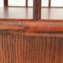 Vintažinio stiliaus pastatoma lentyna su spintele 41x66x173 cm