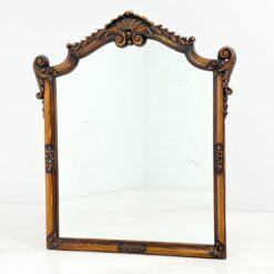 Pakabinamas veidrodis barokinio stiliaus ąžuoliniame rėme 7x75x86 cm