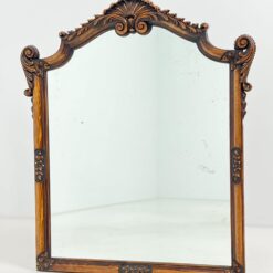 Pakabinamas veidrodis barokinio stiliaus ąžuoliniame rėme 7x75x86 cm