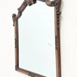 Pakabinamas veidrodis barokinio stiliaus ąžuoliniame rėme 7x75x86 cm