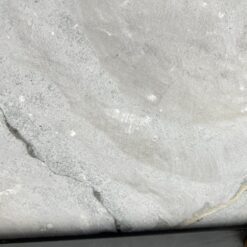 Metalinio rėmo staliukas su žalio marmuro stalviršiumi 47,5x79x47 cm