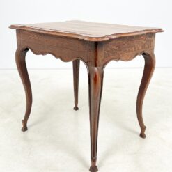 Senovinis ąžuolinis staliukas su stalčiumi 60x77x71 cm