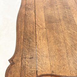 Senovinis ąžuolinis staliukas su stalčiumi 60x77x71 cm