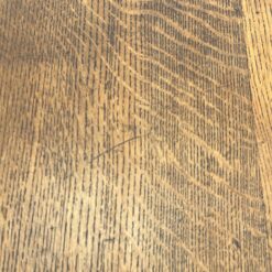 Senovinis ąžuolinis staliukas su stalčiumi 60x77x71 cm