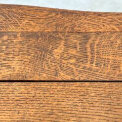 Senovinis ąžuolinis staliukas su stalčiumi 60x77x71 cm