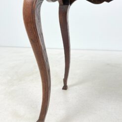 Senovinis ąžuolinis staliukas su stalčiumi 60x77x71 cm