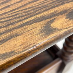 Stačiakampio formos ąžuolinis žurnalinis staliukas 59×129,5×56 cm