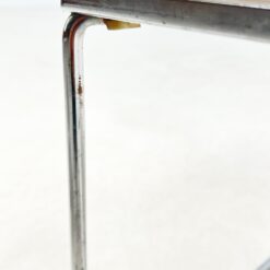 Vintažinių staliuko ir dviejų pufų 3 vnt. komplektas 35,5x71x35 cm