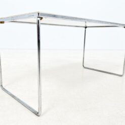 Vintažinių staliuko ir dviejų pufų 3 vnt. komplektas 35,5x71x35 cm