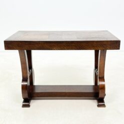 Ąžuolinis Art Deco stiliaus staliukas 45,5x80x55,5 cm