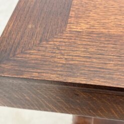 Ąžuolinis Art Deco stiliaus staliukas 45,5x80x55,5 cm