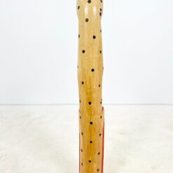 Medinė sėdinčio katino statula 13x13x98 cm