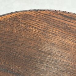 Ąžuolinis Chippendale stiliaus staliukas 42,5×44,5×41,5 cm