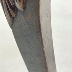 Ąžuolinis Chippendale stiliaus staliukas 42,5×44,5×41,5 cm