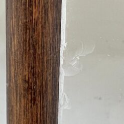 Riešutmedžio pakabinama spintelė su stiklu 20×68,5×72,5 cm