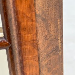 Riešutmedžio pakabinama spintelė su stiklu 20×68,5×72,5 cm