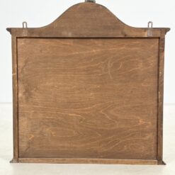 Riešutmedžio pakabinama spintelė su stiklu 20×68,5×72,5 cm