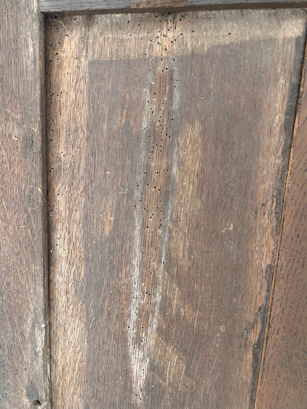 DR0143-bufetai-26 Ąžuolinis drožinėtas XIX a. pradžios bufetas 73x176x203 cm