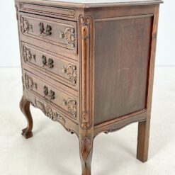 Ąžuolinė trijų stalčių komoda 40x64x75 cm