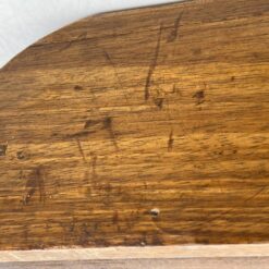 Pakabinama sieninė drožinėta raudonmedžio konsolė 13×117,5×38,5 cm