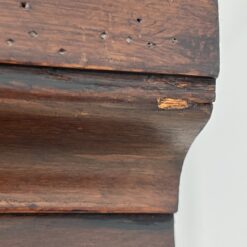 Sendintas riešutmedžio sekreteras su knygų spintele 40×62,5×189 cm