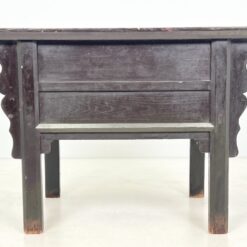 Senovinė rytietiška medinė dviejų stalčių komoda 64x120x84,5 cm