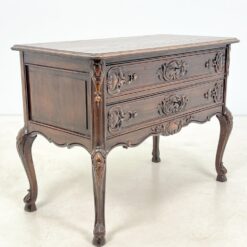 Ąžuolinė dviejų rakinamų stalčių komoda 51x99x73,5 cm