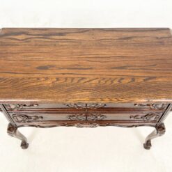 Ąžuolinė dviejų rakinamų stalčių komoda 51x99x73,5 cm