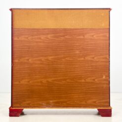 Itališka raudonos spalvos “Nuova Canguro” batų komoda 28×93,5×98 cm