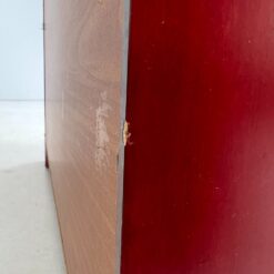 Itališka raudonos spalvos “Nuova Canguro” batų komoda 28×93,5×98 cm