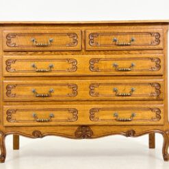 Ąžuolinė penkių stalčių komoda 44,5×111,5×88 cm