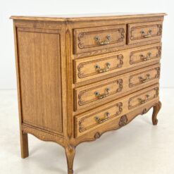 Ąžuolinė penkių stalčių komoda 44,5×111,5×88 cm