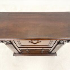 Riešutmedžio komoda – baras atveriamomis durimis 35,5x86x84,5 cm