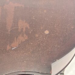 Angliško stiliaus raudonmedžio konsolė su stalčiumi 36,5x82x76 cm