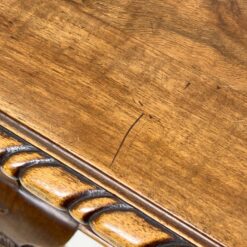 Chippendale stiliaus riešutmedžio valgomojo stalas 105x150x78 cm