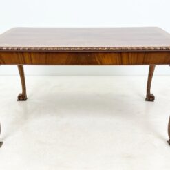 Chippendale stiliaus riešutmedžio valgomojo stalas 105x150x78 cm