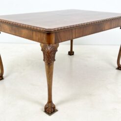 Chippendale stiliaus riešutmedžio valgomojo stalas 105x150x78 cm