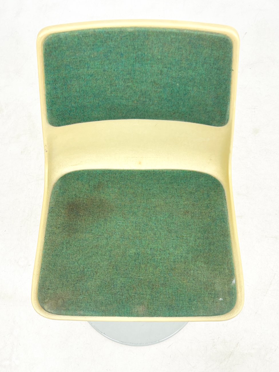 DR0167-kedes-5 Mid Century vokiška “Wesifa” kėdė 48x45x80 cm, 46 cm