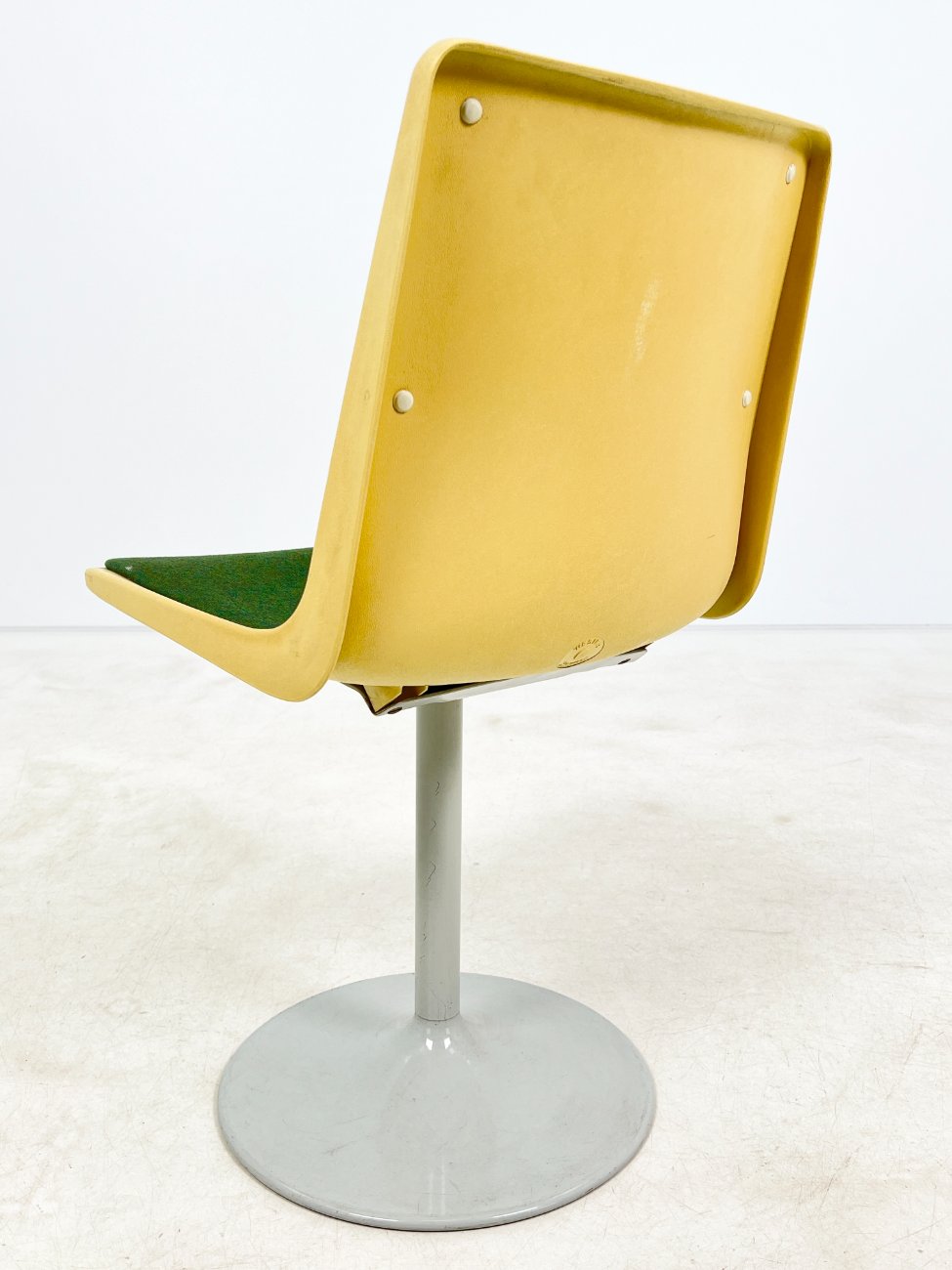 DR0167-kedes-9 Mid Century vokiška “Wesifa” kėdė 48x45x80 cm, 46 cm